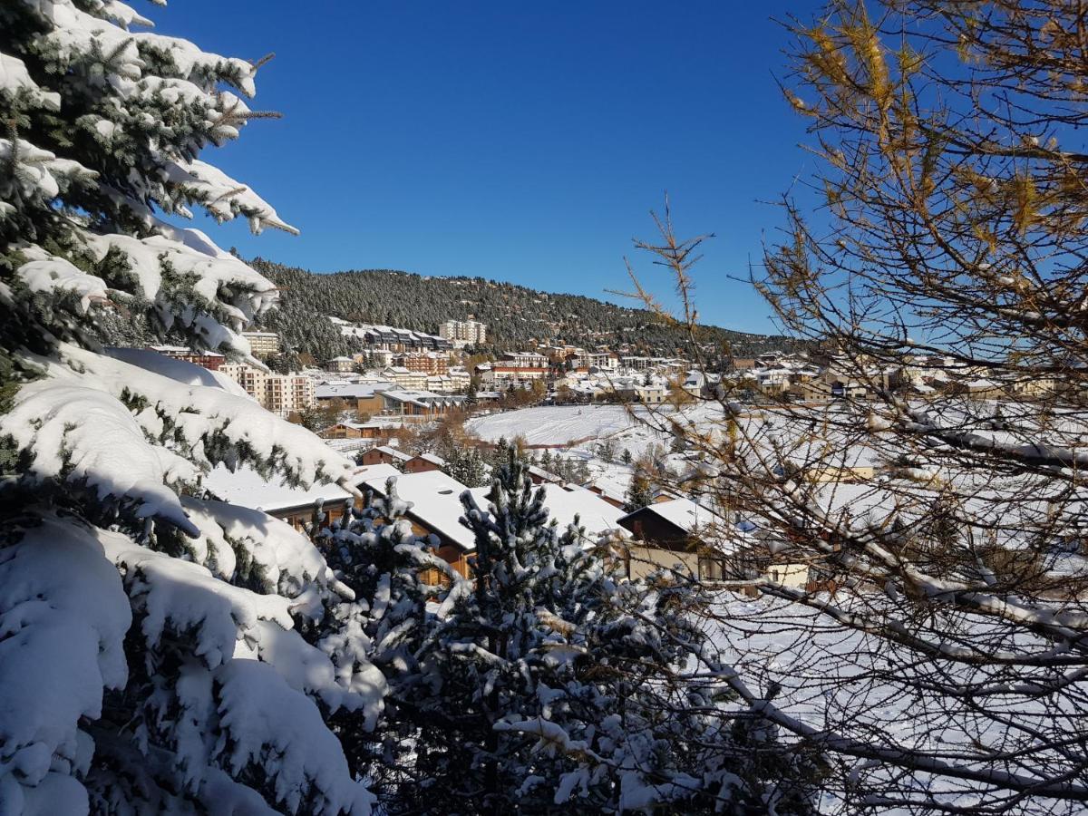 Chalet Pres Des Pistes Avec Vue Panoramique Les Angles  Dış mekan fotoğraf