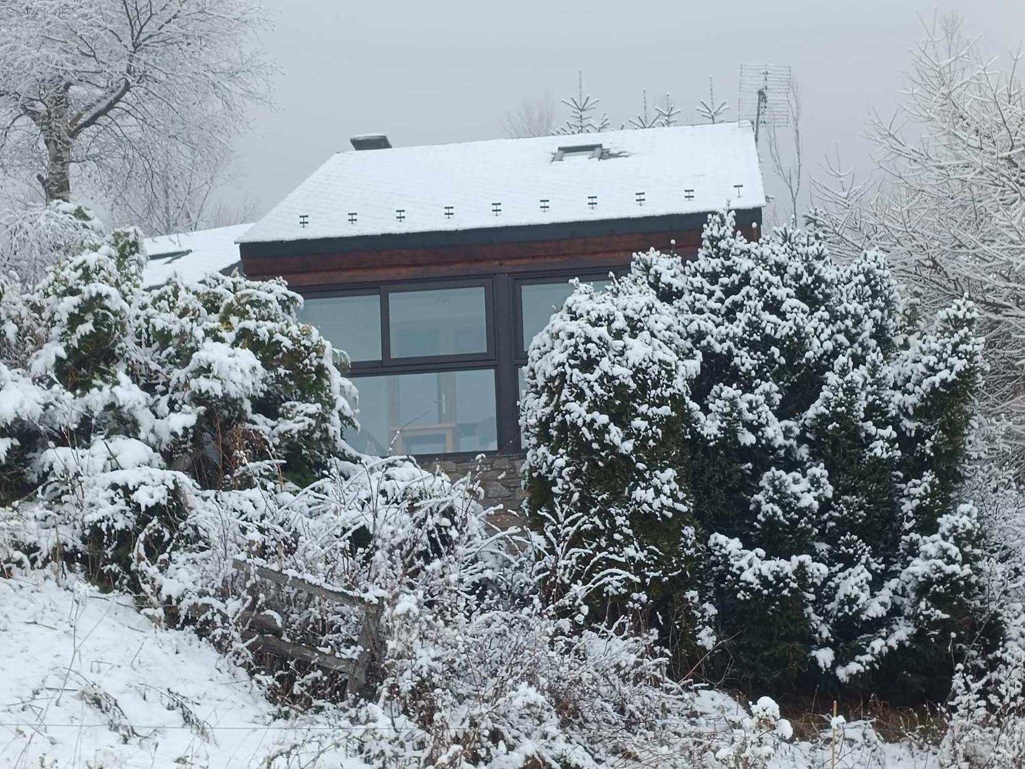 Chalet Pres Des Pistes Avec Vue Panoramique Les Angles  Dış mekan fotoğraf