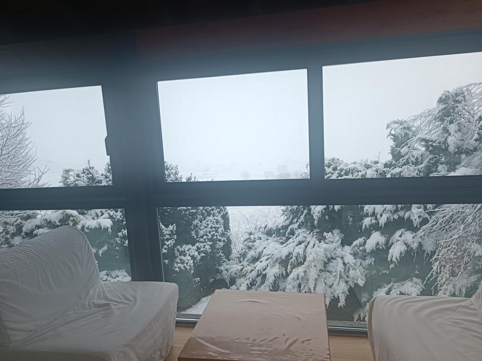 Chalet Pres Des Pistes Avec Vue Panoramique Les Angles  Dış mekan fotoğraf