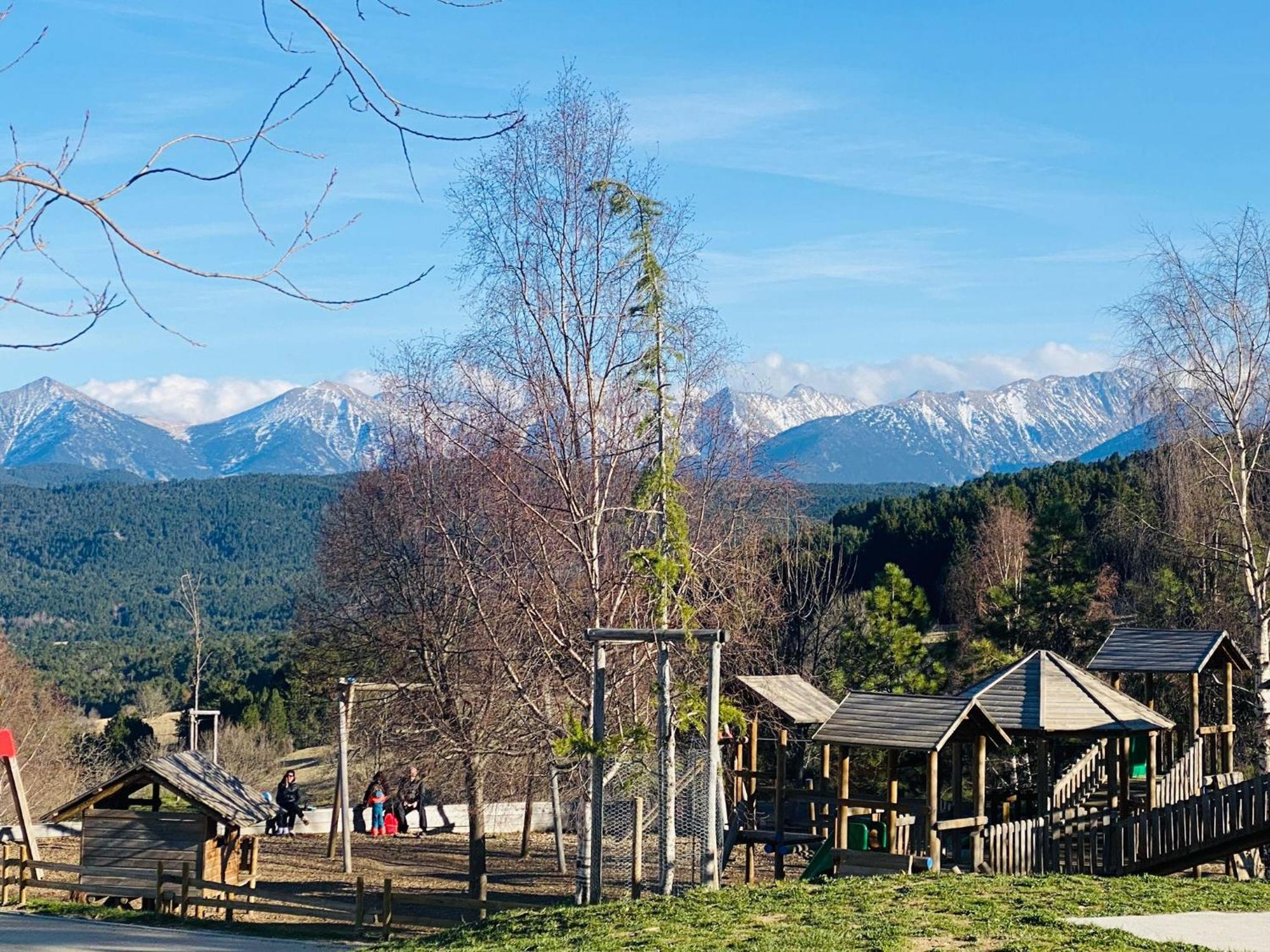 Chalet Pres Des Pistes Avec Vue Panoramique Les Angles  Dış mekan fotoğraf